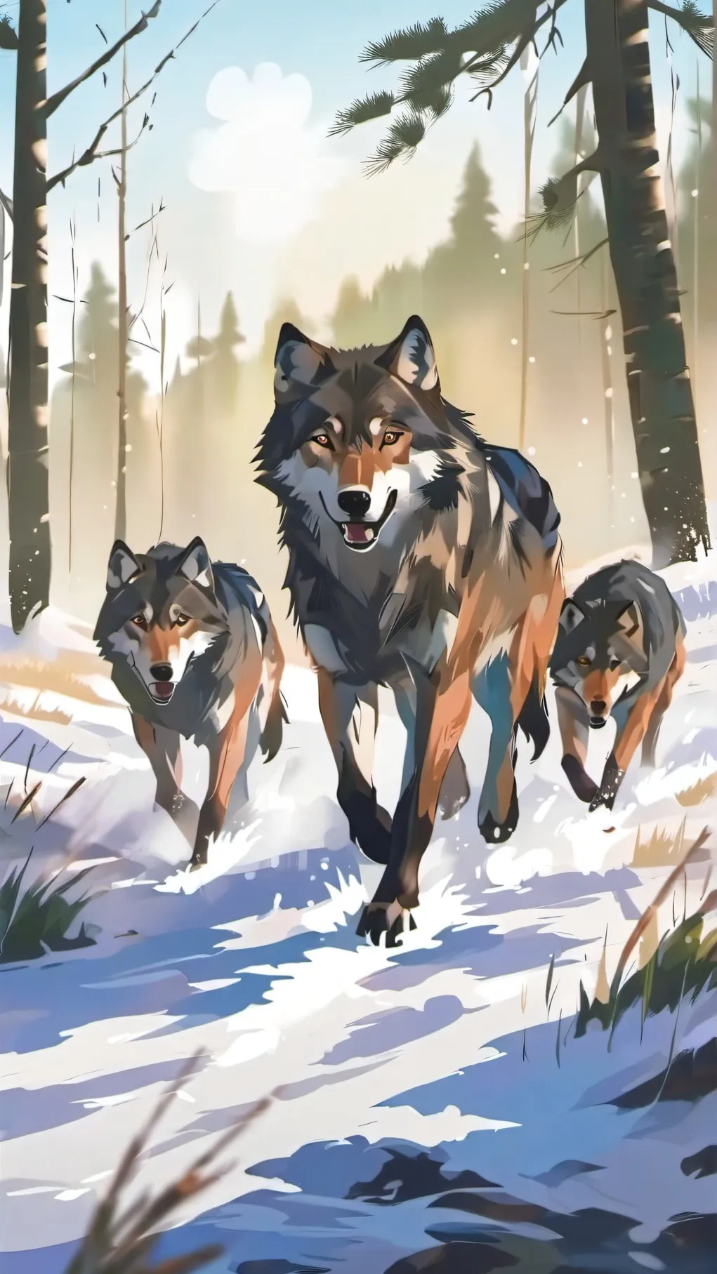 ai character: Eva background