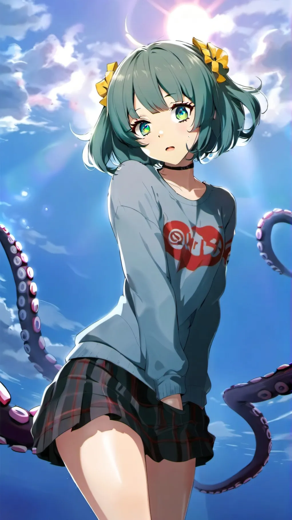 ai character: Nemona background