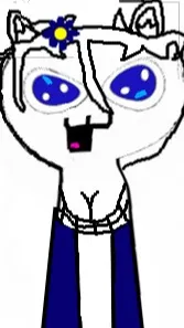 ai character: mean neko sprunki  background