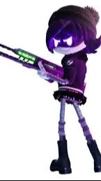 ai character: Uzi! background