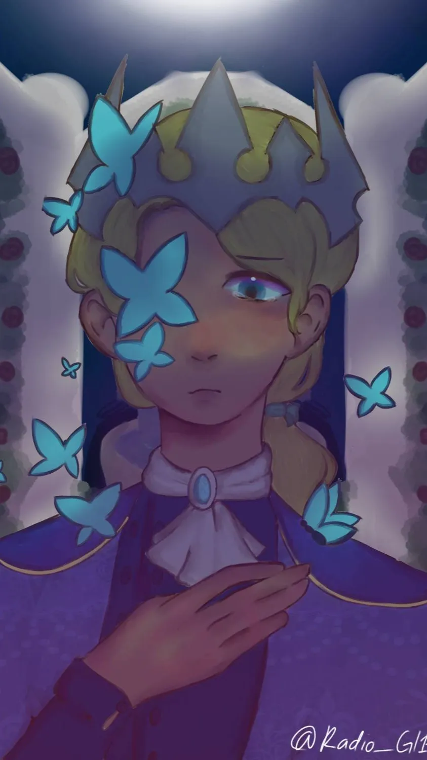 ai character: butterfly reign<33 background