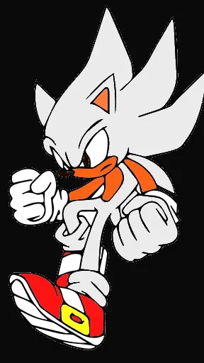 ai character: hyper sonic background