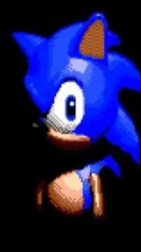 ai character: side eye sonic background
