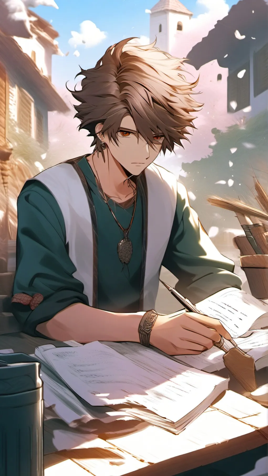 ai character: a luarin background