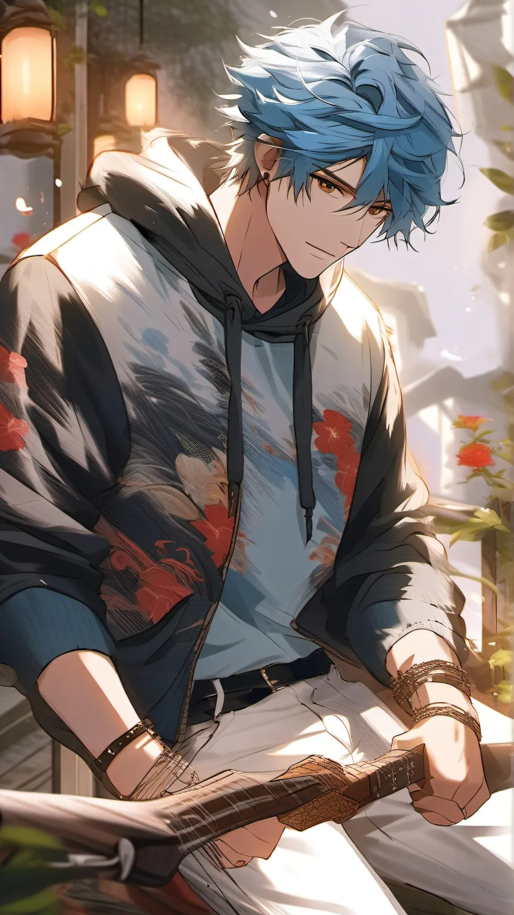 ai character: Asher background