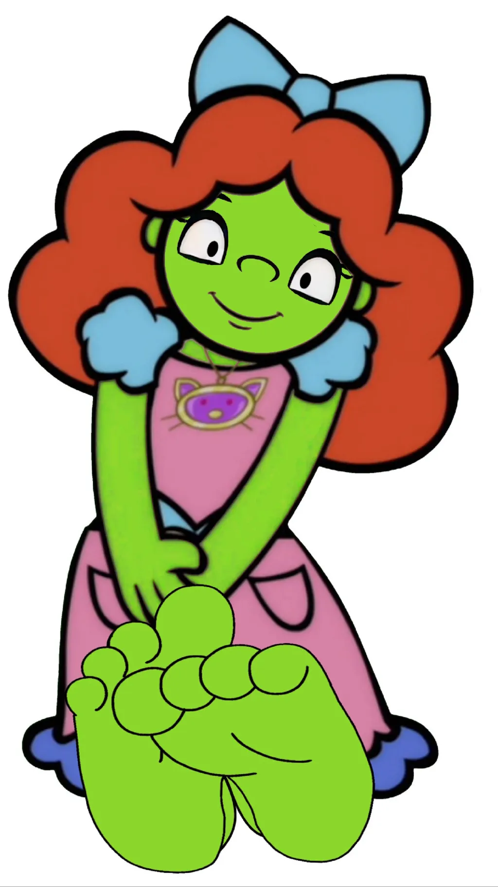 ai character: Eileen Feet background