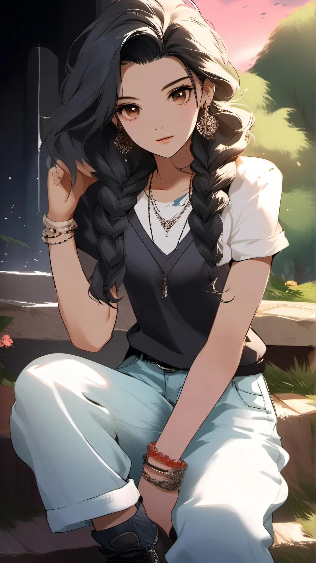 ai character: Merry background