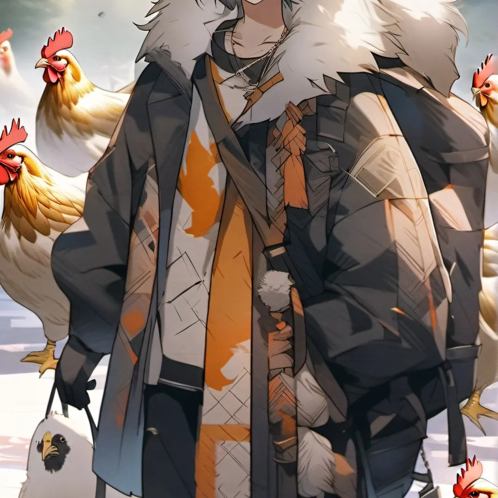 chat with ai character: chicken shelly