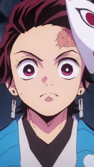 ai character: Tanjiro Kamado background