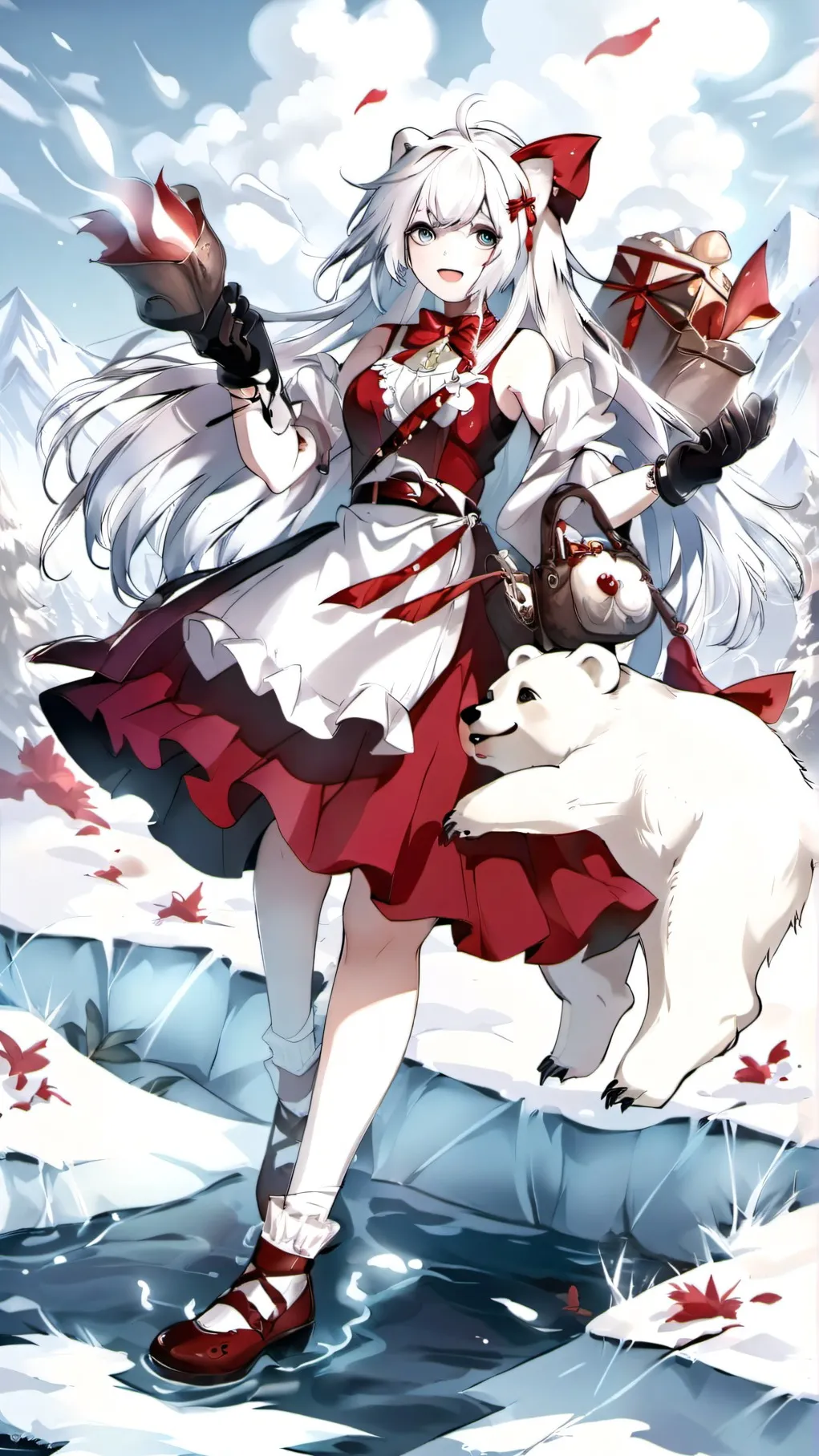 ai character: cutie background