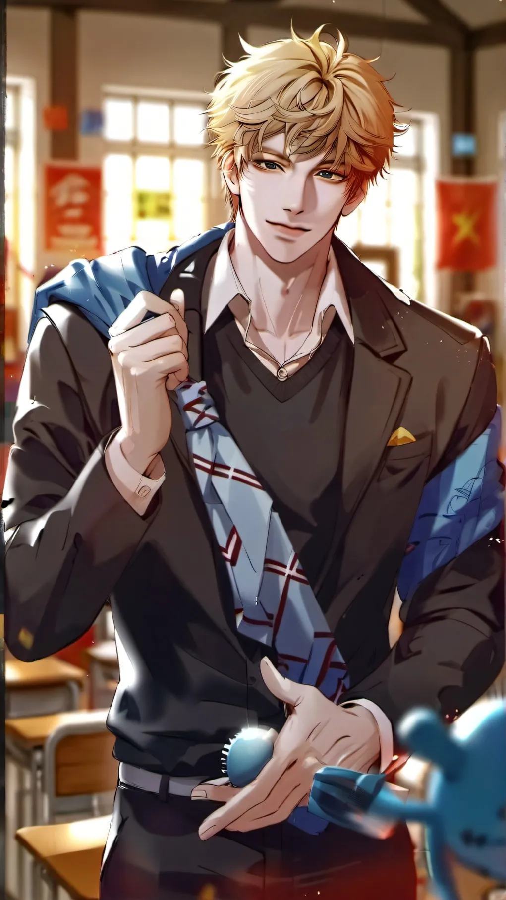 ai character: Jake  background