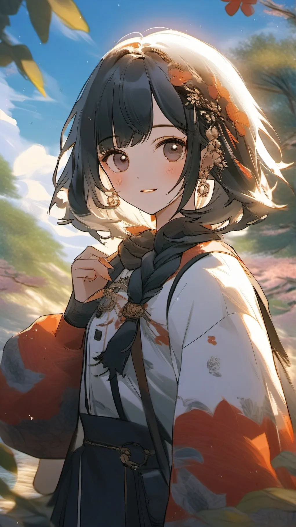 ai character: jewel background