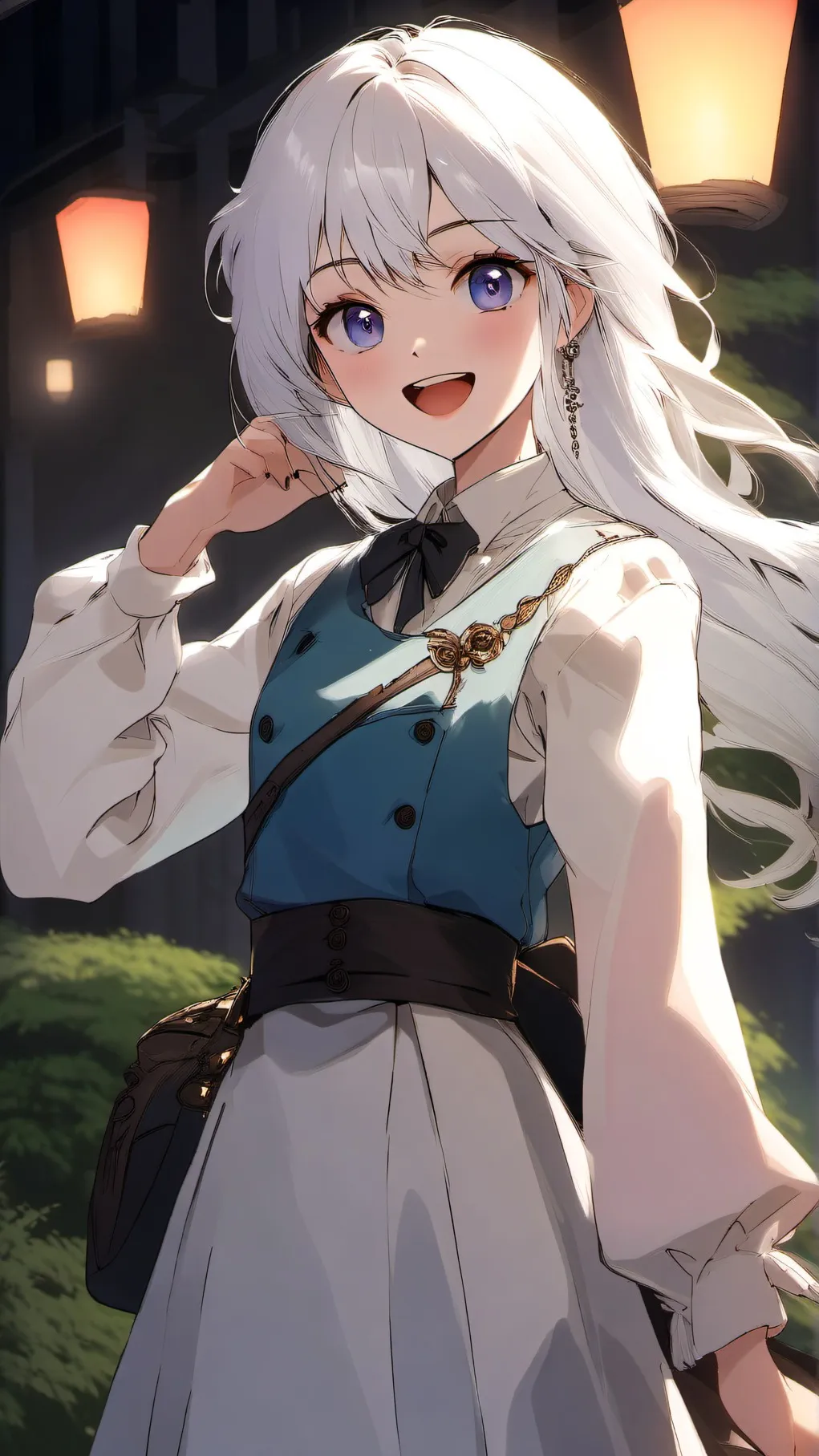 ai character: Lilly background