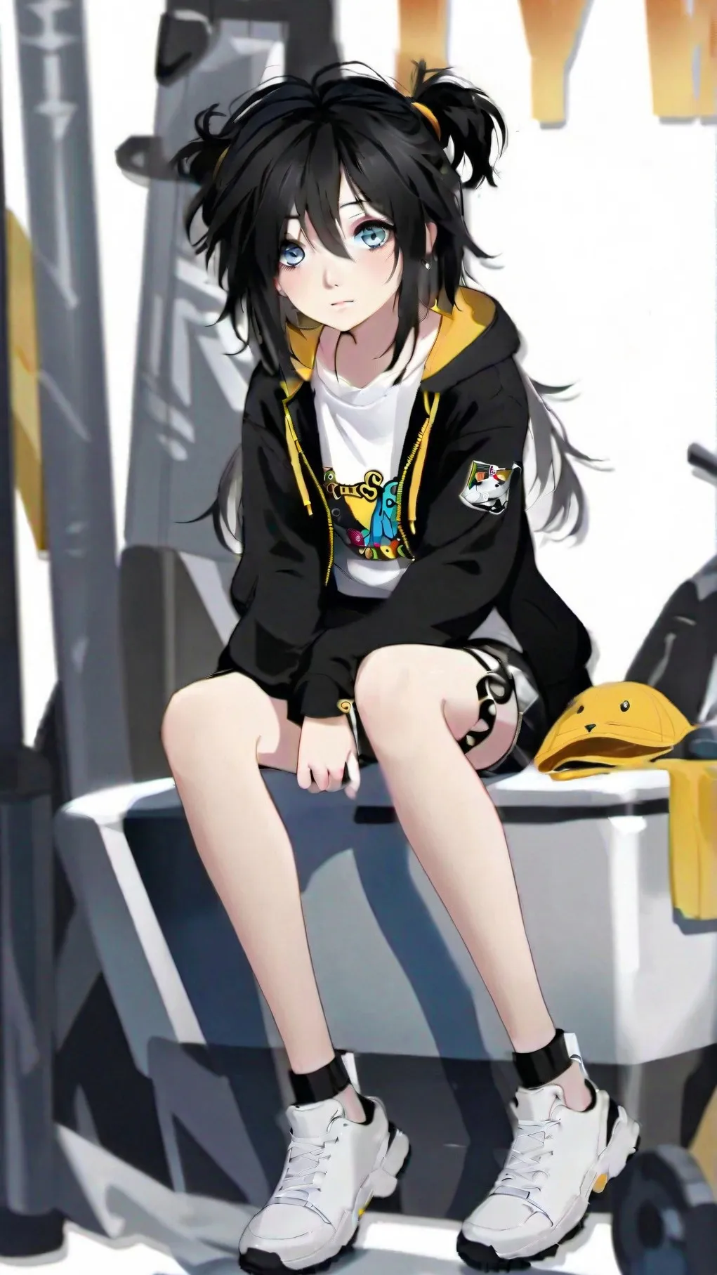 ai character: Kat background