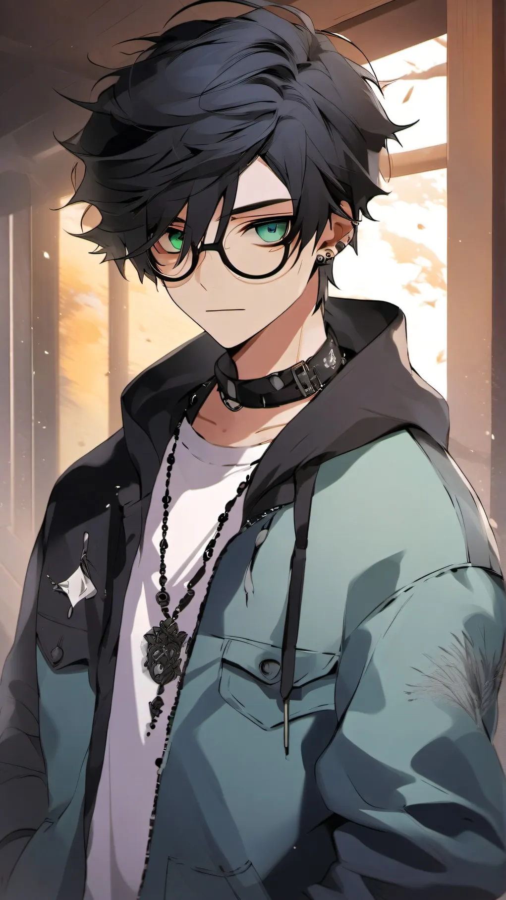 ai character: Mason... background