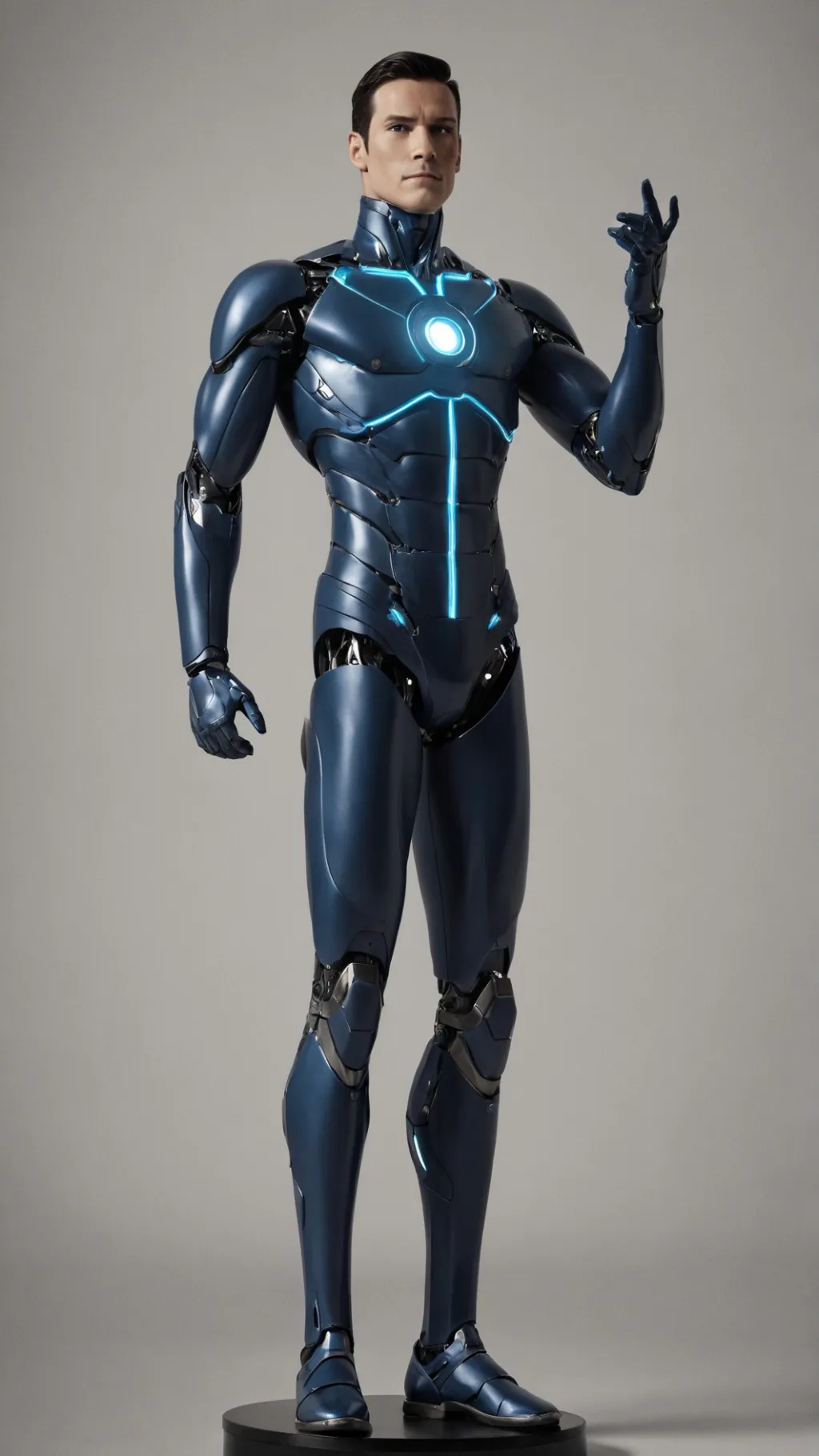 ai character: Titan tv man background