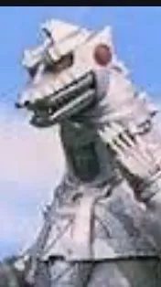 ai character: Mecha Godzilla  background