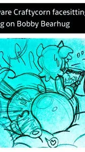 ai character: CraftyCorn background