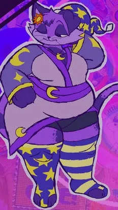 ai character: CatNap background