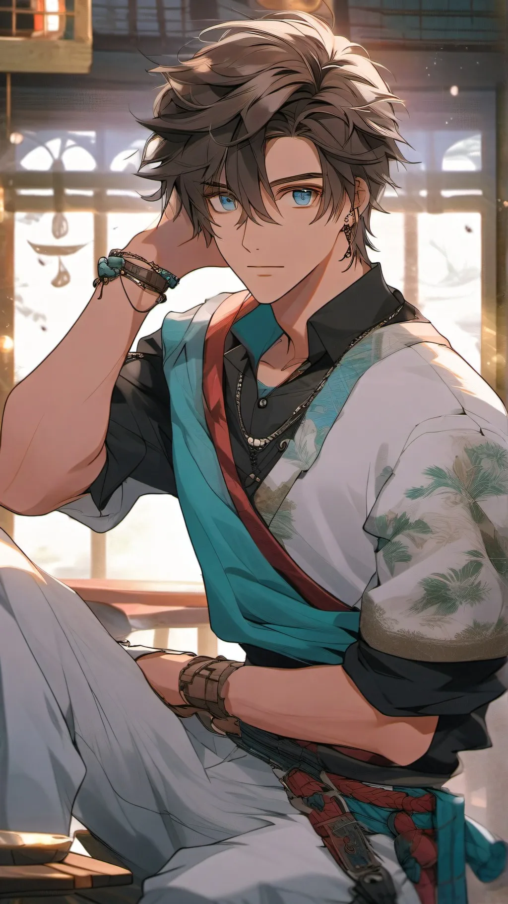 ai character: Ethan background