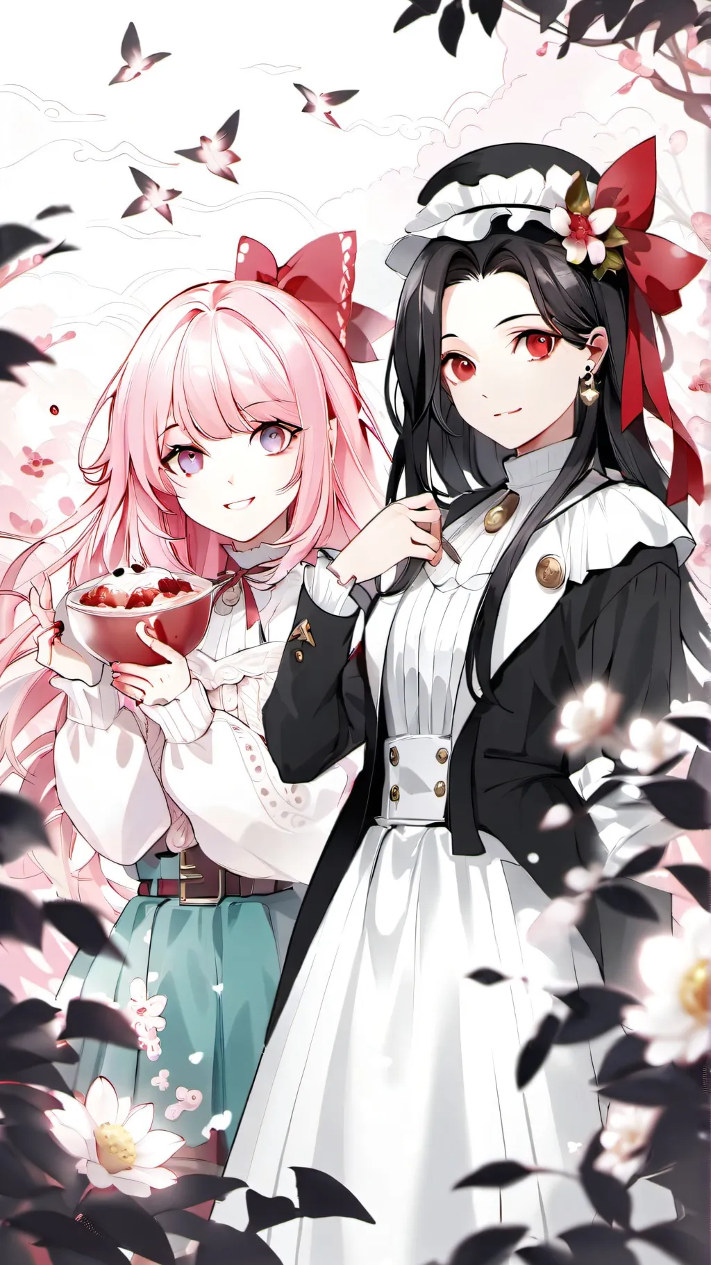 ai character: ~Flutter and Gigi~ background