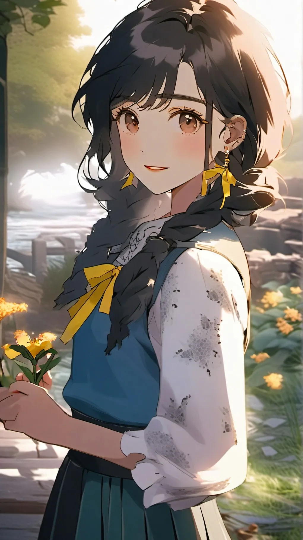 ai character: Lily background