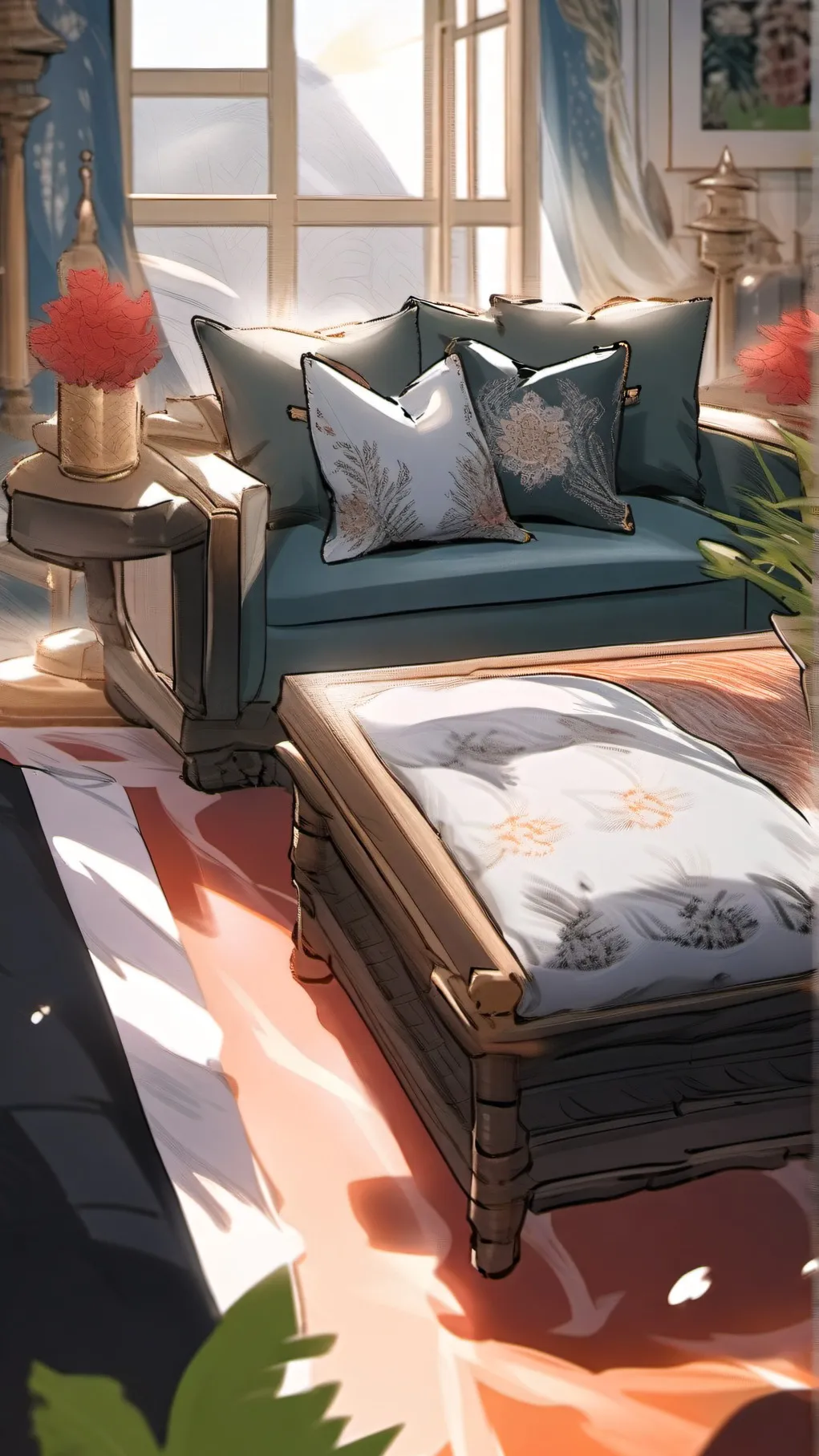 ai character: DW SLEEPOVER! background