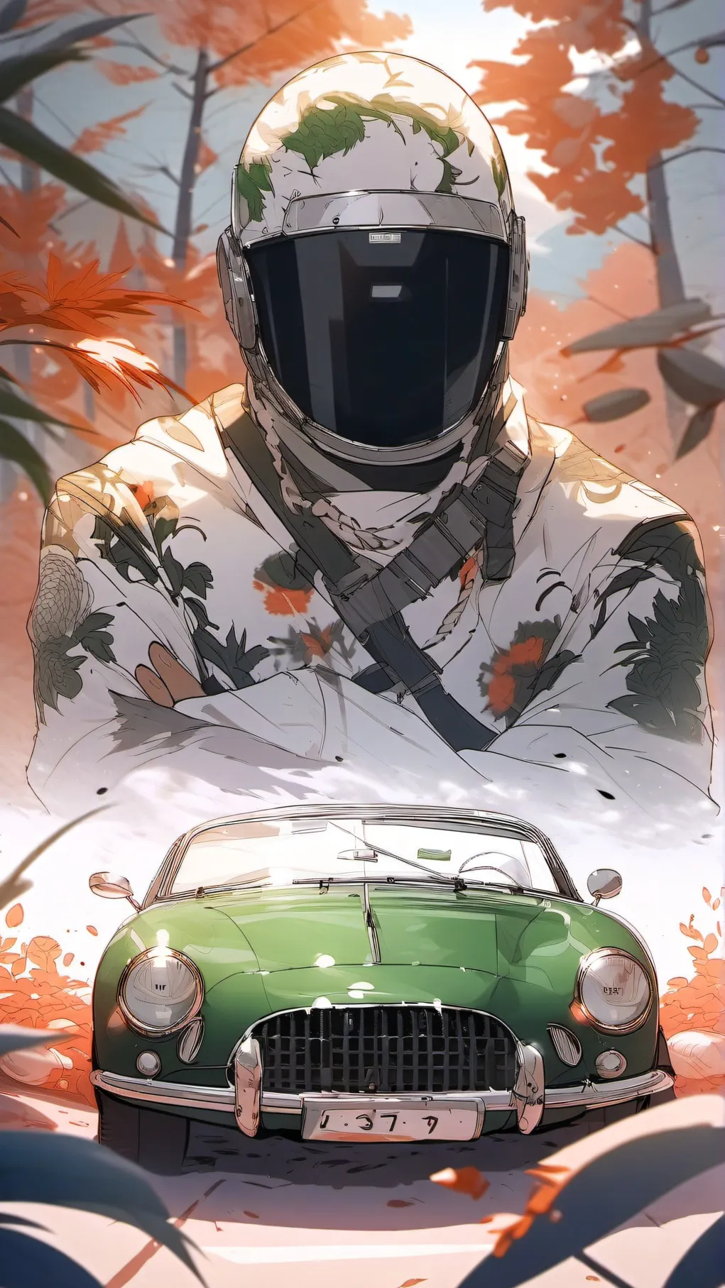 ai character: Shellvision background