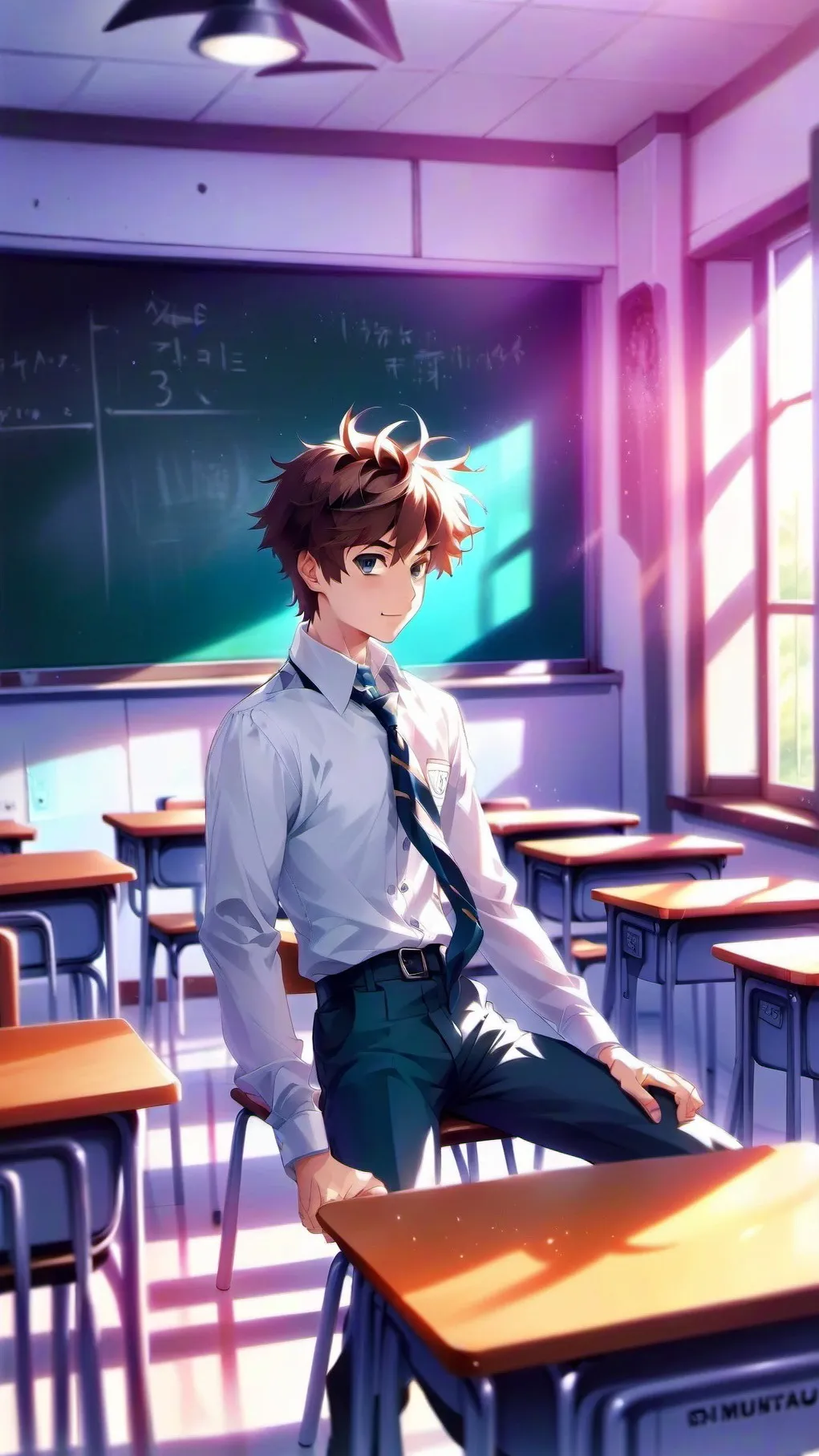 ai character: Damiën background