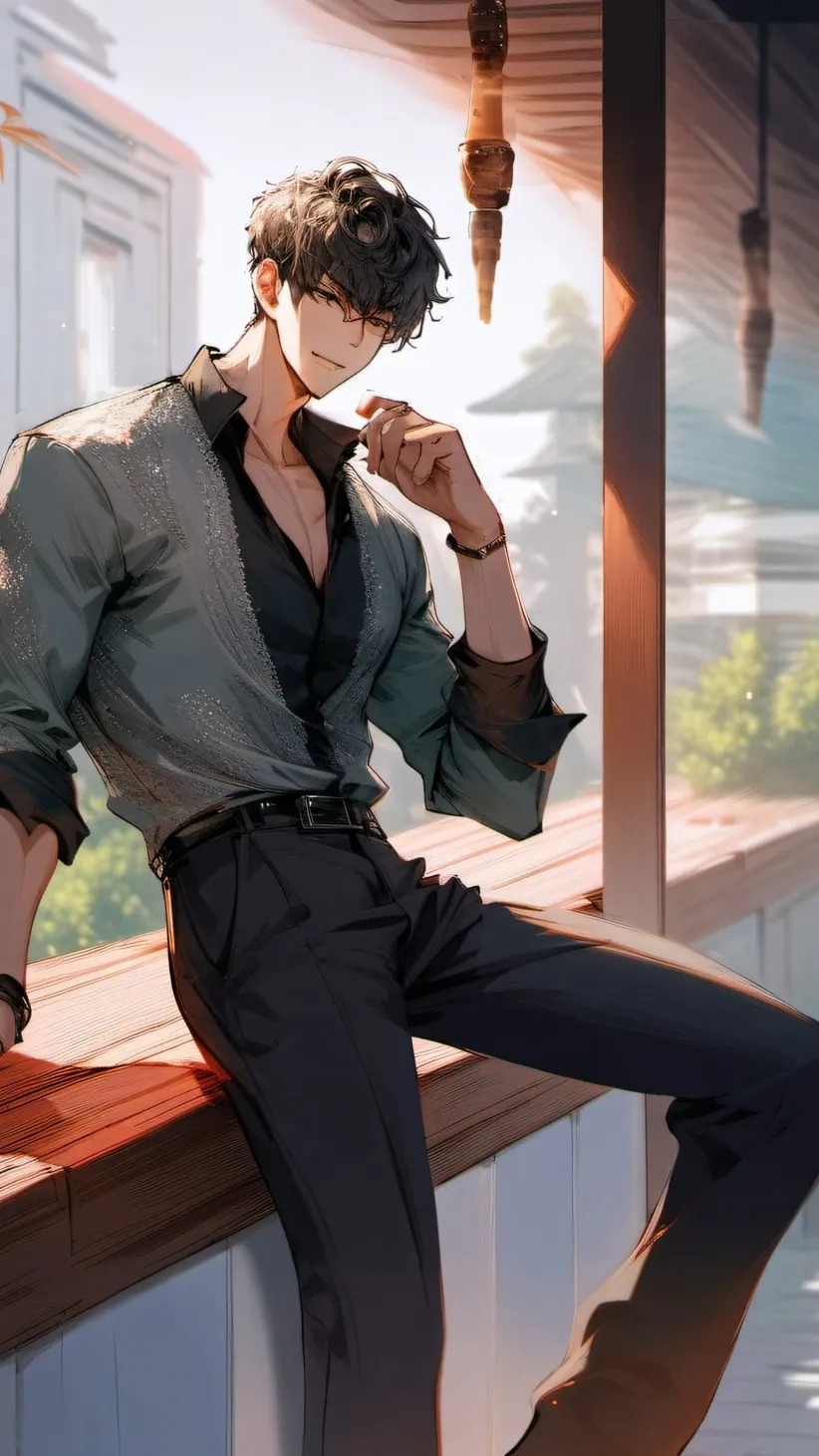 ai character: Sky background