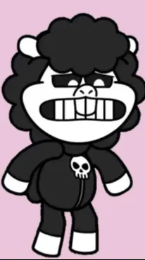 ai character: BABA CHOPS background