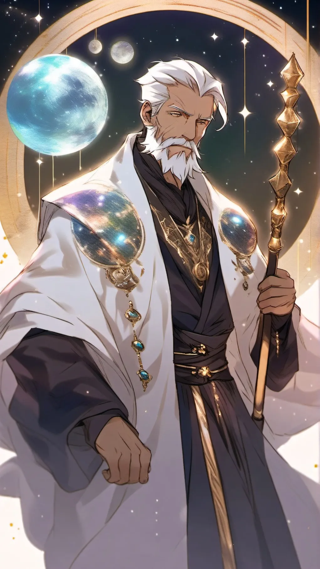 ai character: Alien teacher background