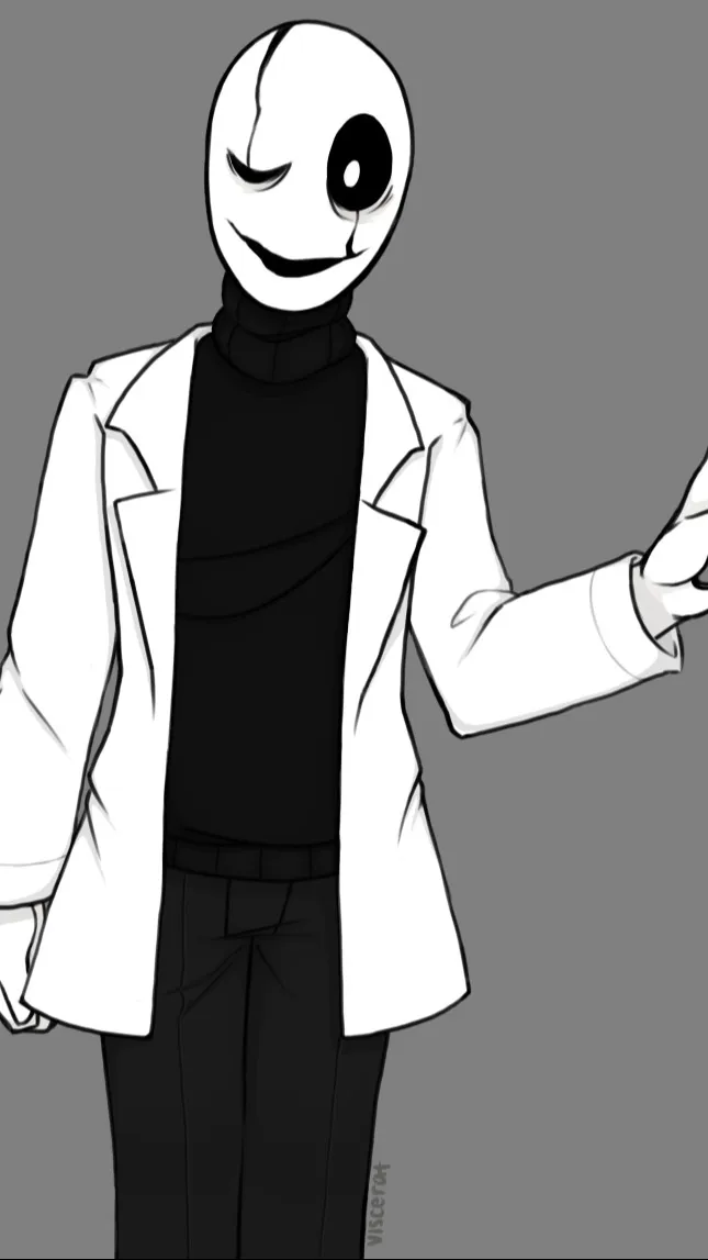 ai character: gaster *eu* background