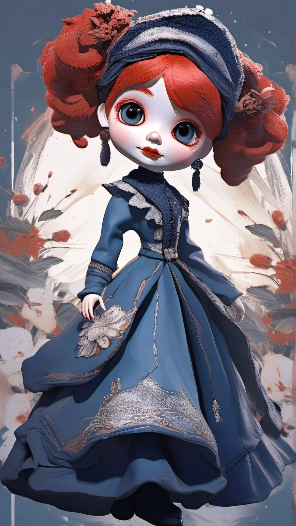 ai character: Poppy background