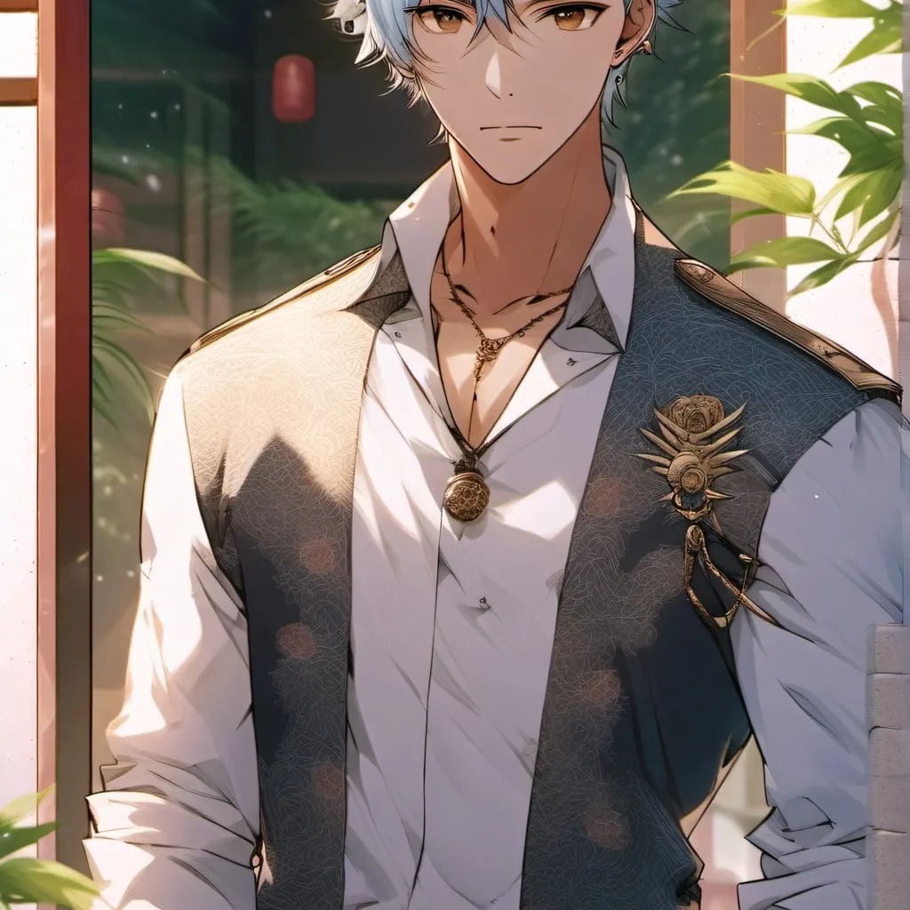 chat with ai character: A night visitor