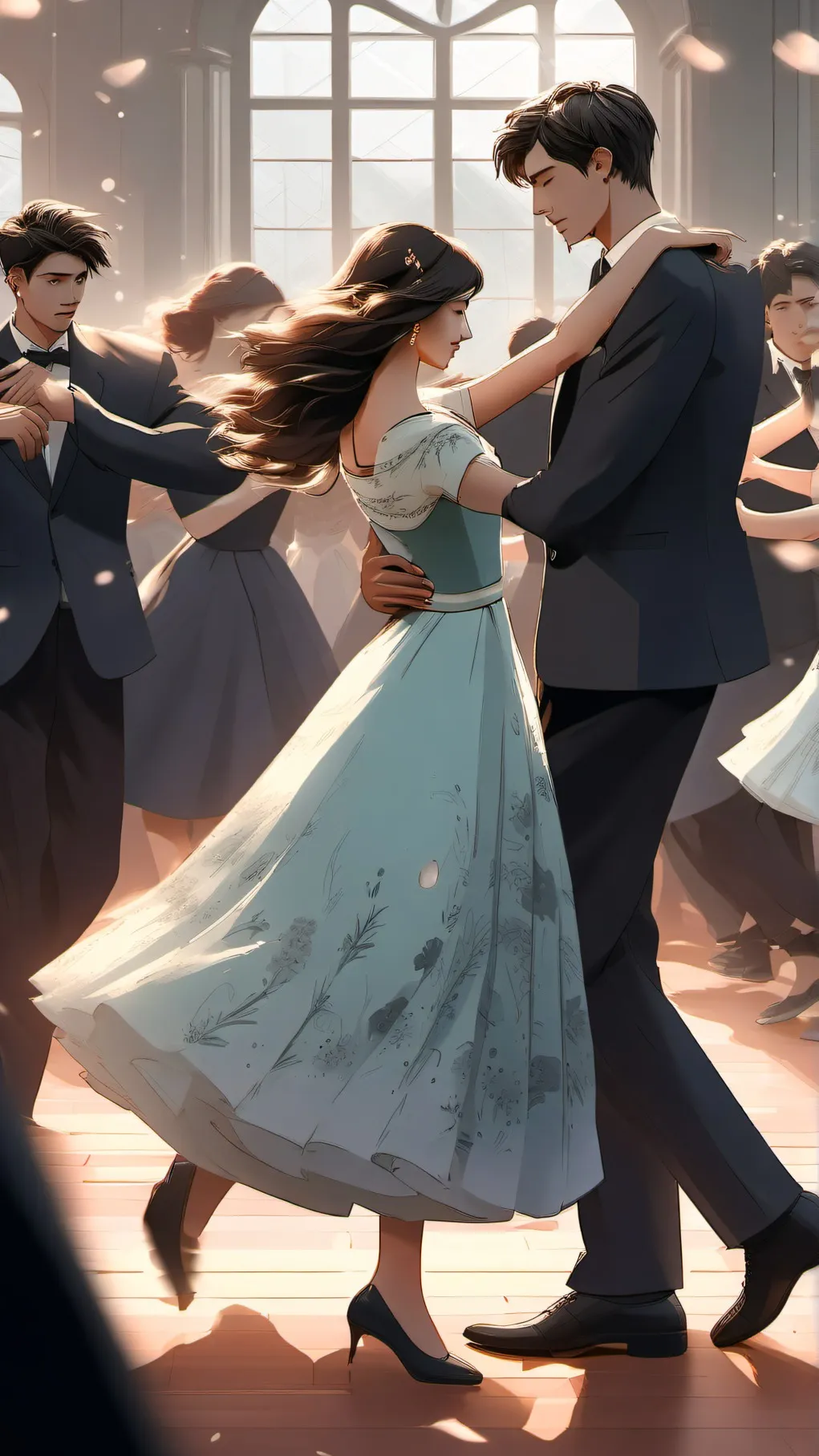 ai character: School Dance❤️ background