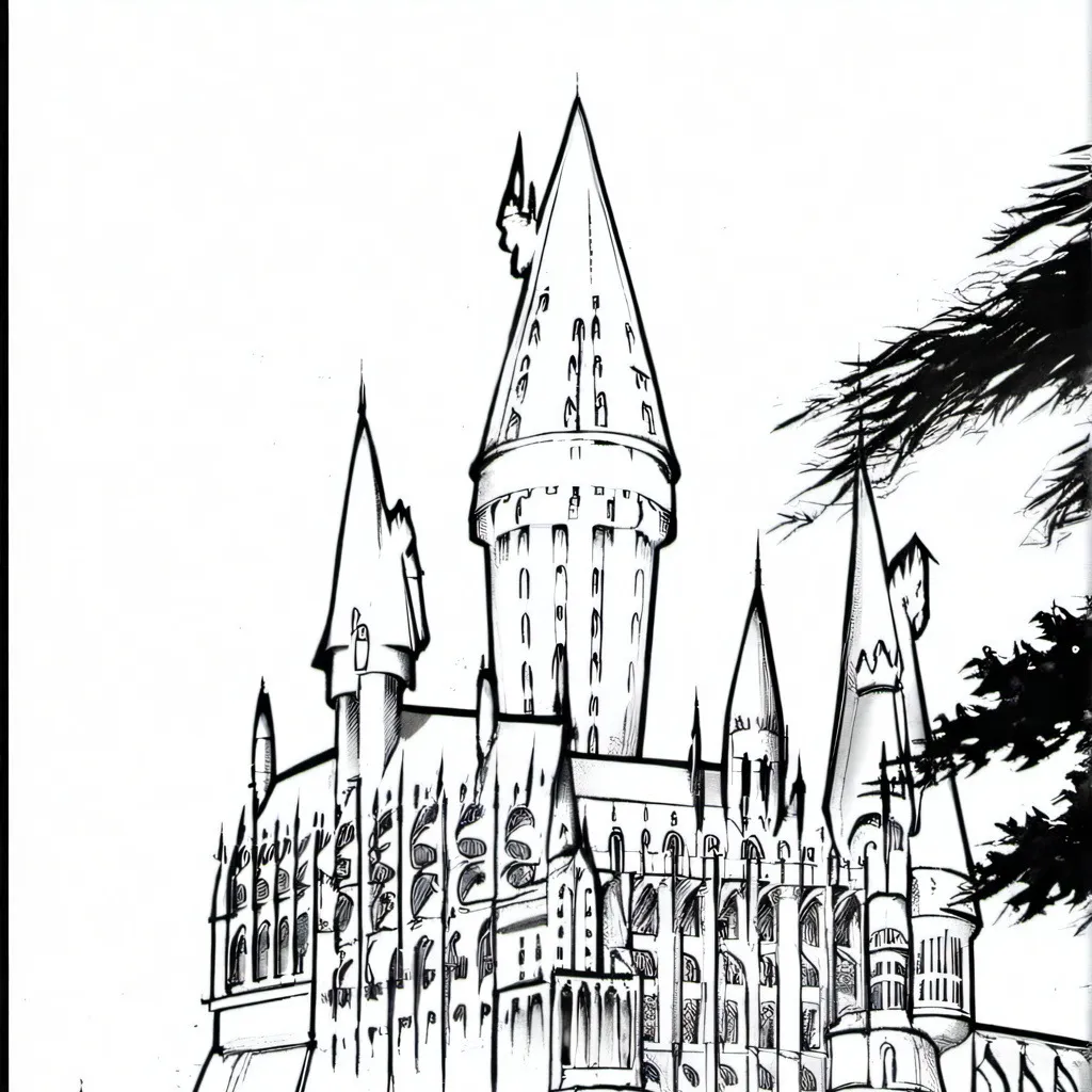 chat with ai character: Hogwarts but pink?