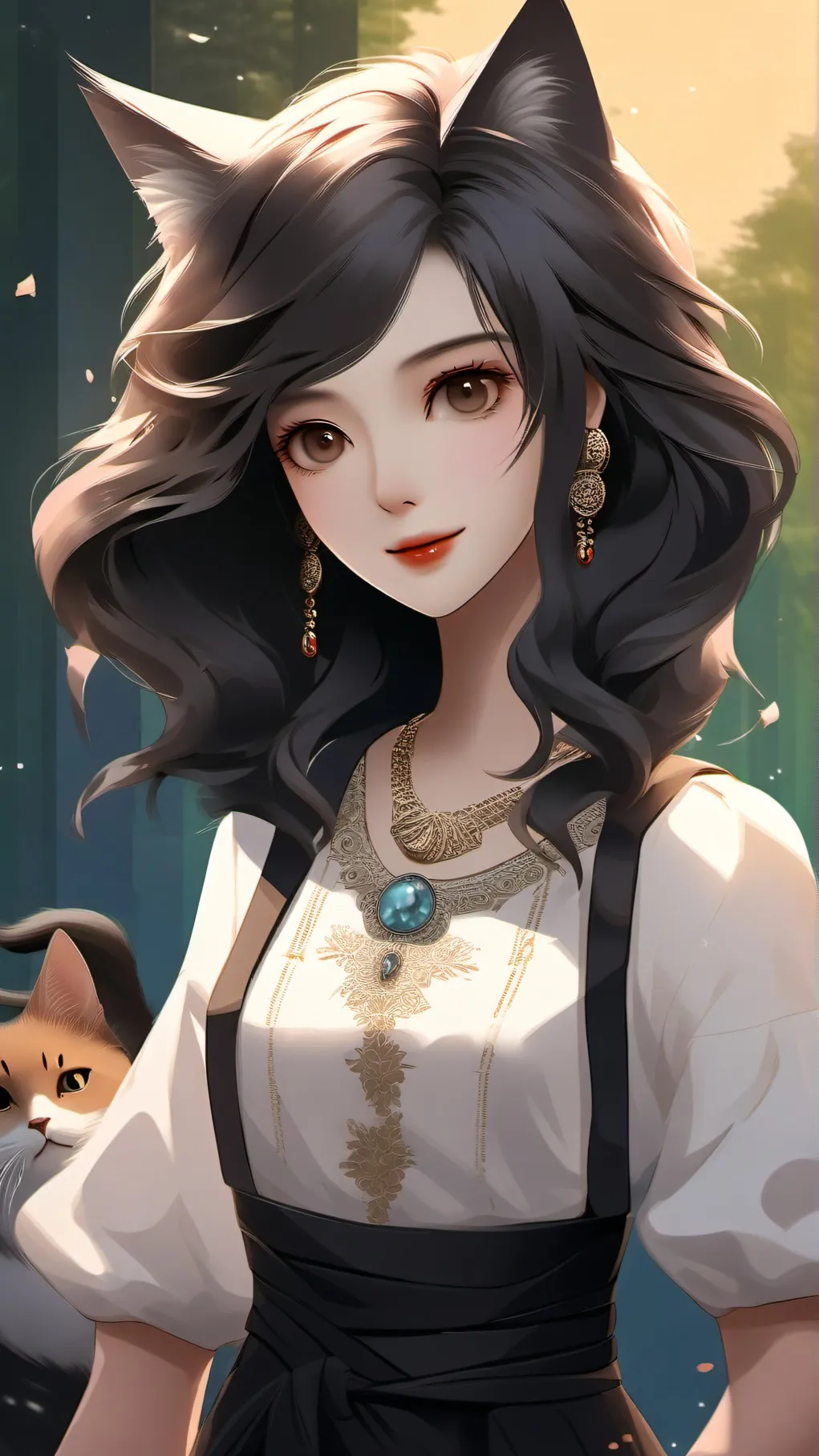 ai character: catnap background