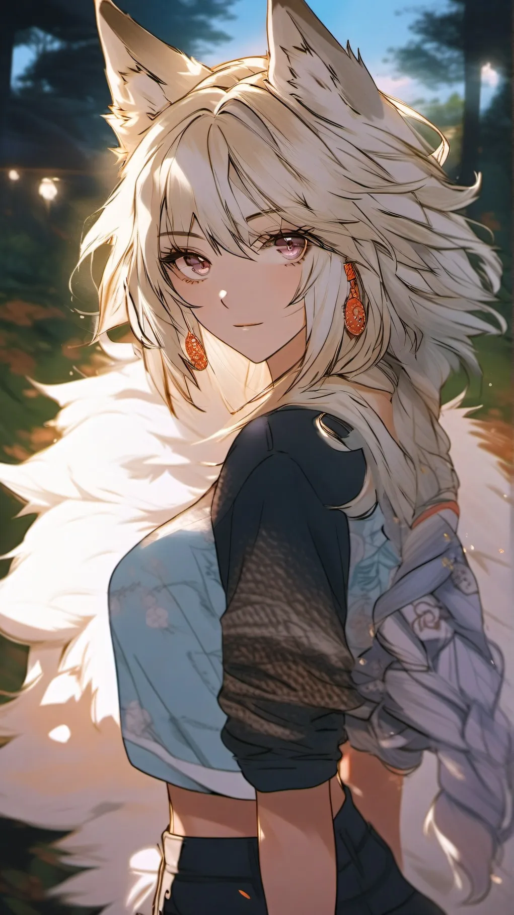 ai character: lily background