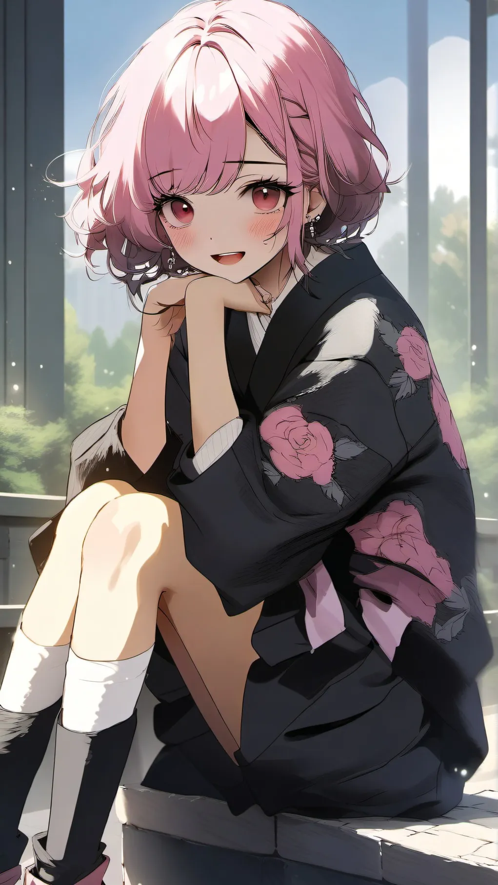 ai character: kny + you background