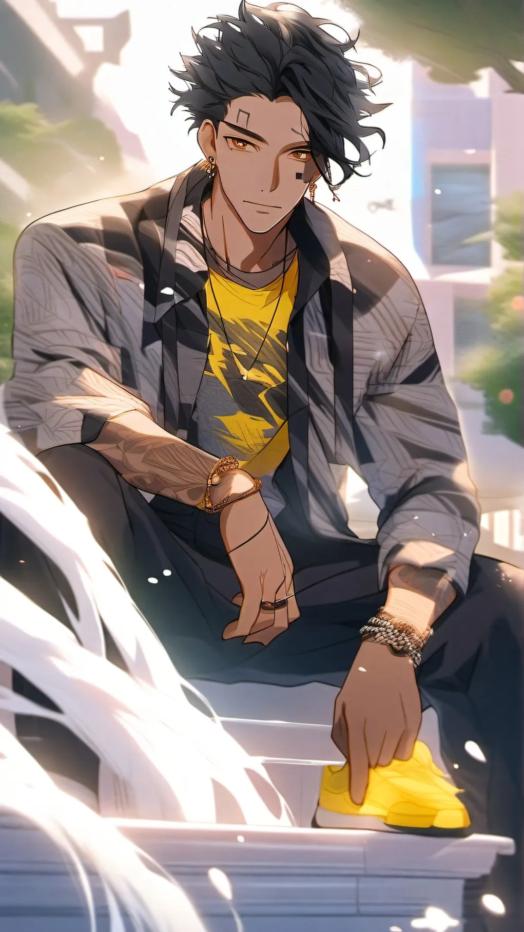 ai character: Alan background