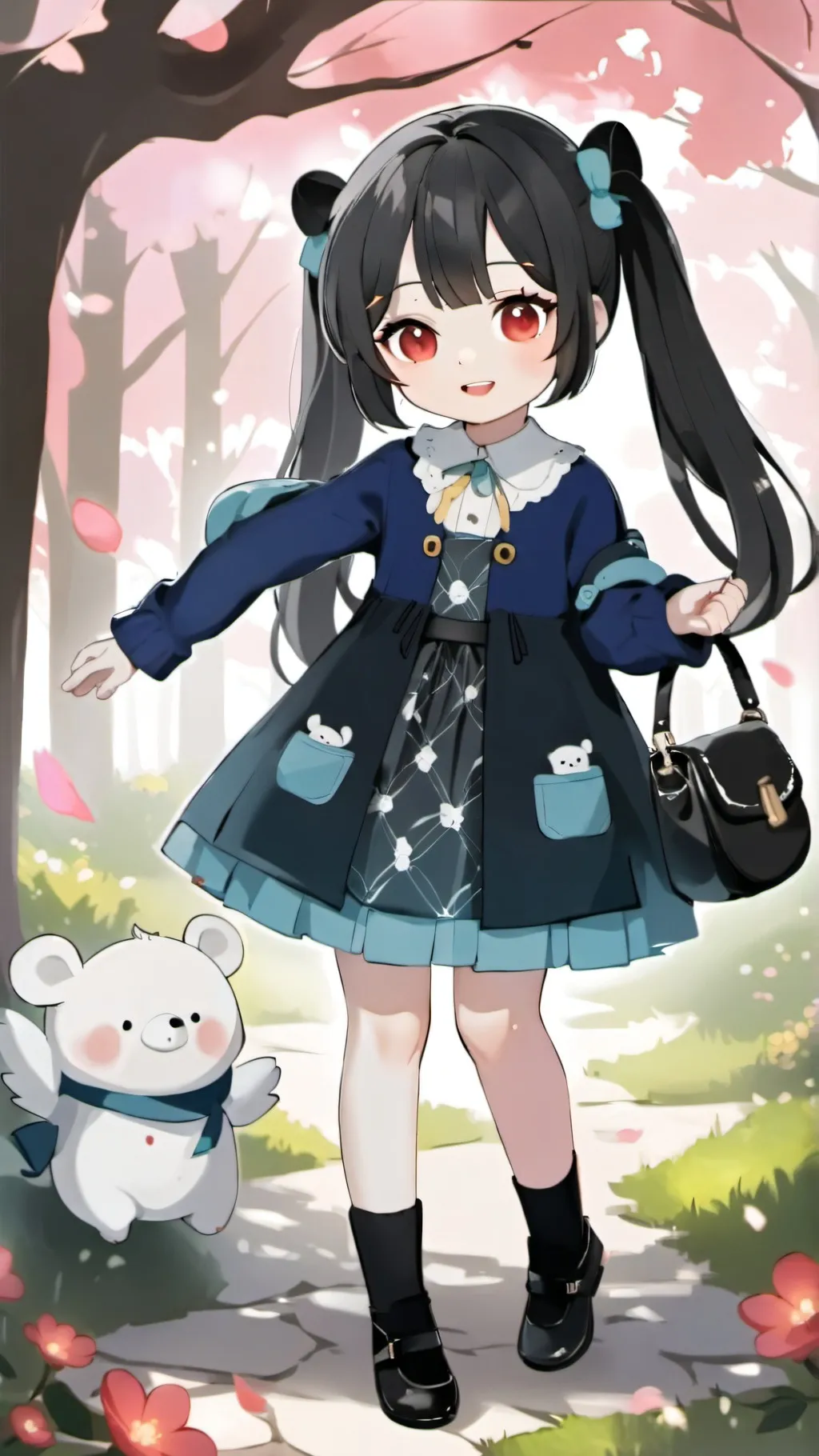 ai character: Mary Ann  background