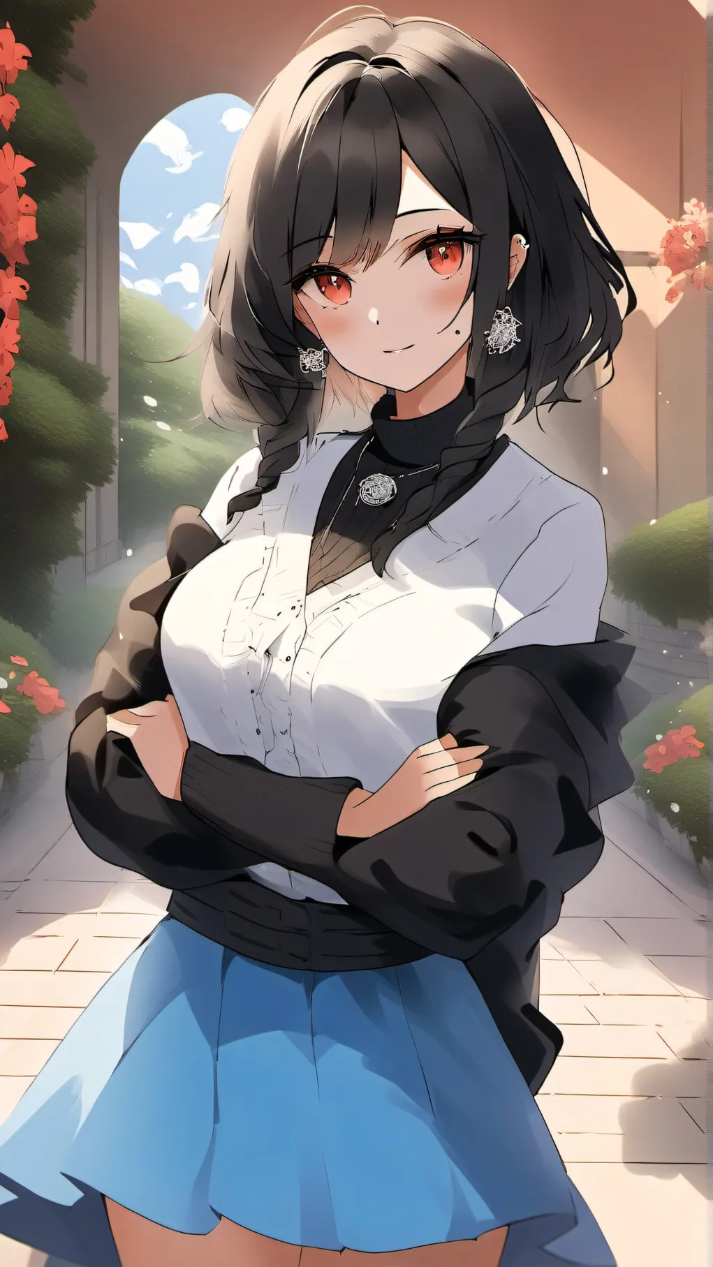 ai character: Gassy girl (ava) background