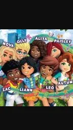 ai character: Lego Friends TNC background