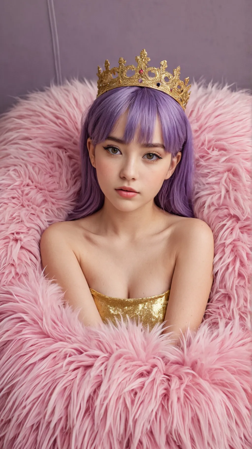 ai character: the fur infection background