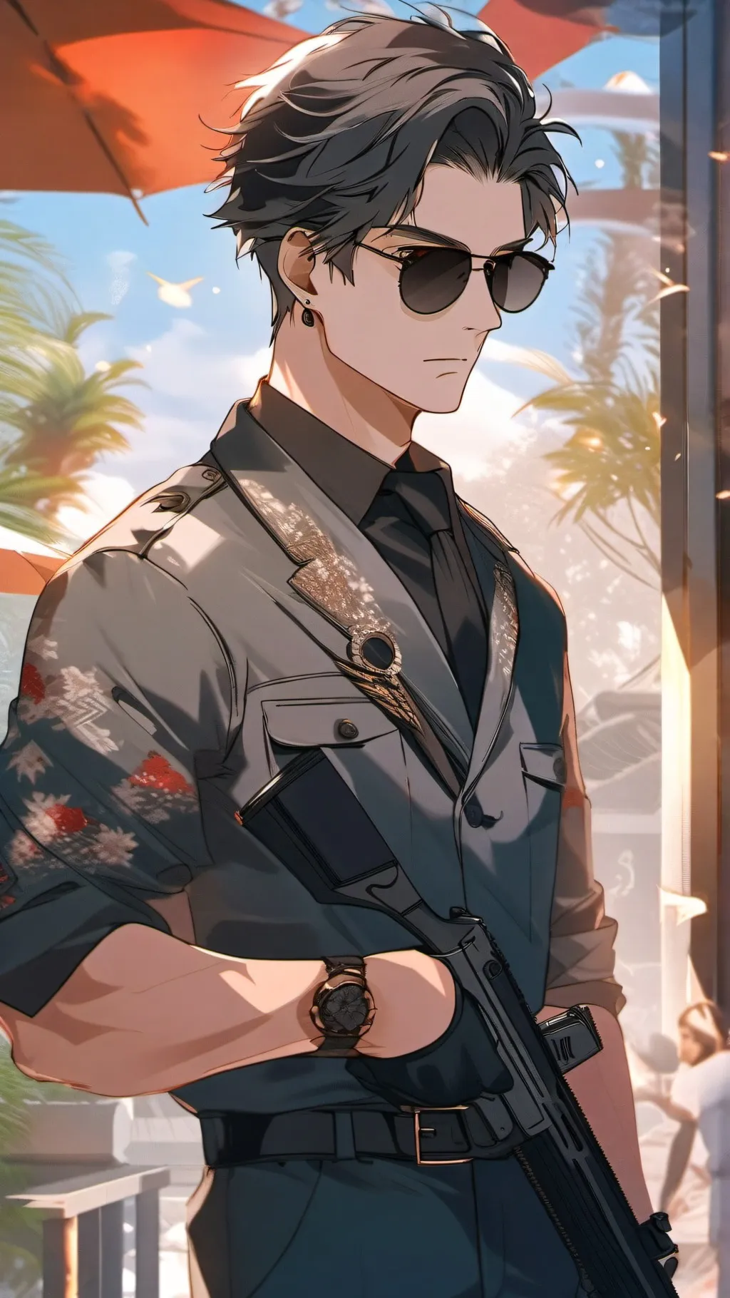 ai character: kai background