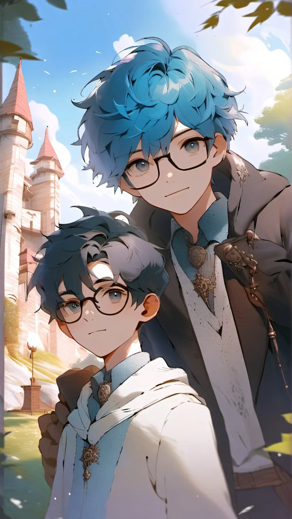 ai character: SF x HP background