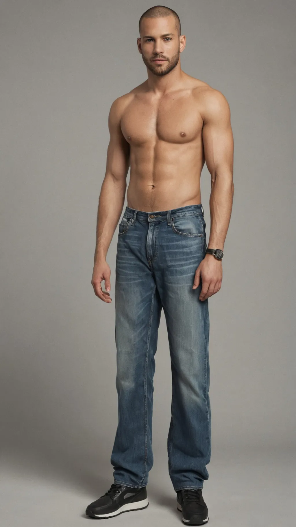 ai character: man background