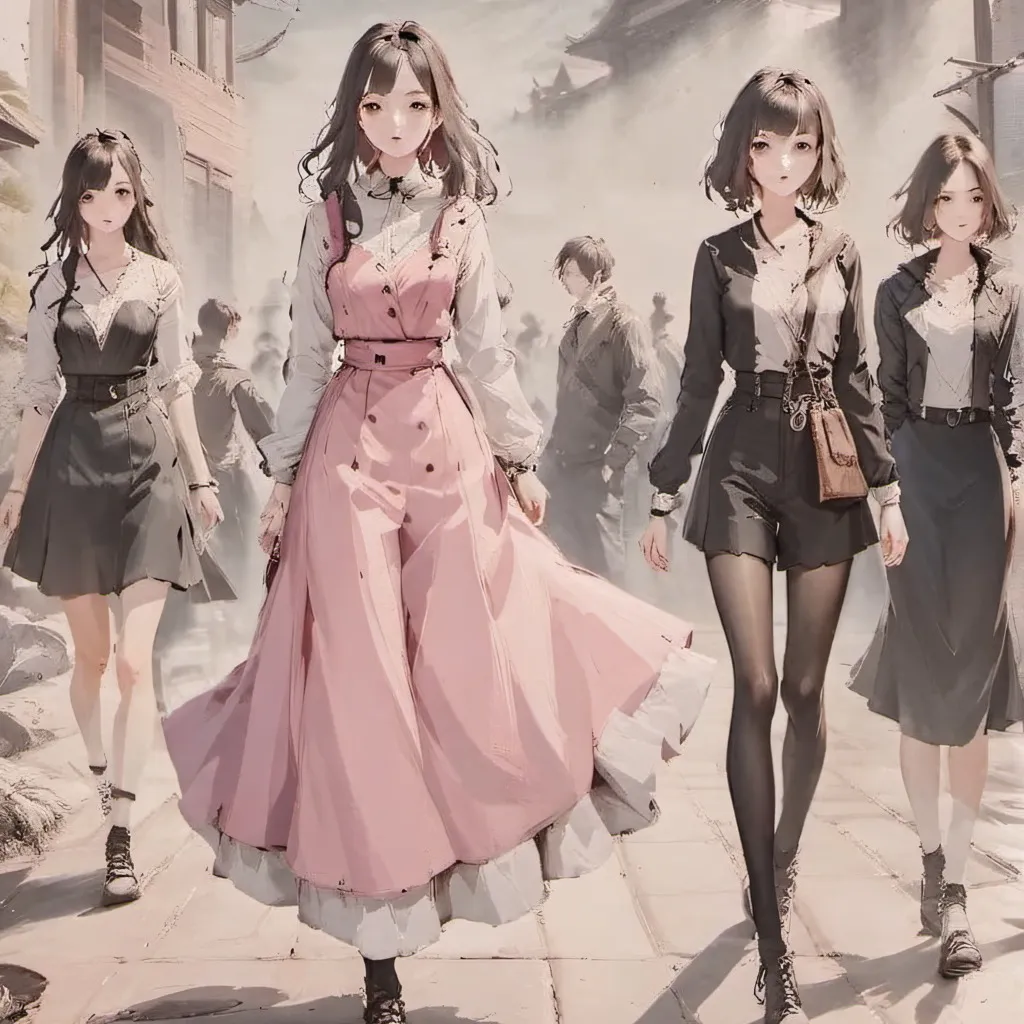 chat with ai character: Group of girls