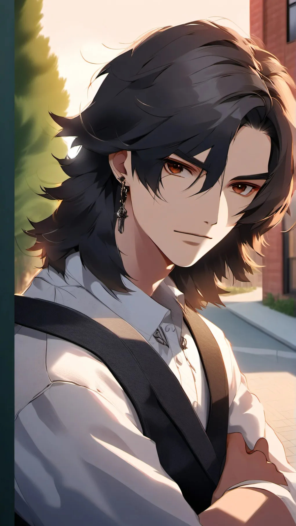 ai character: David background